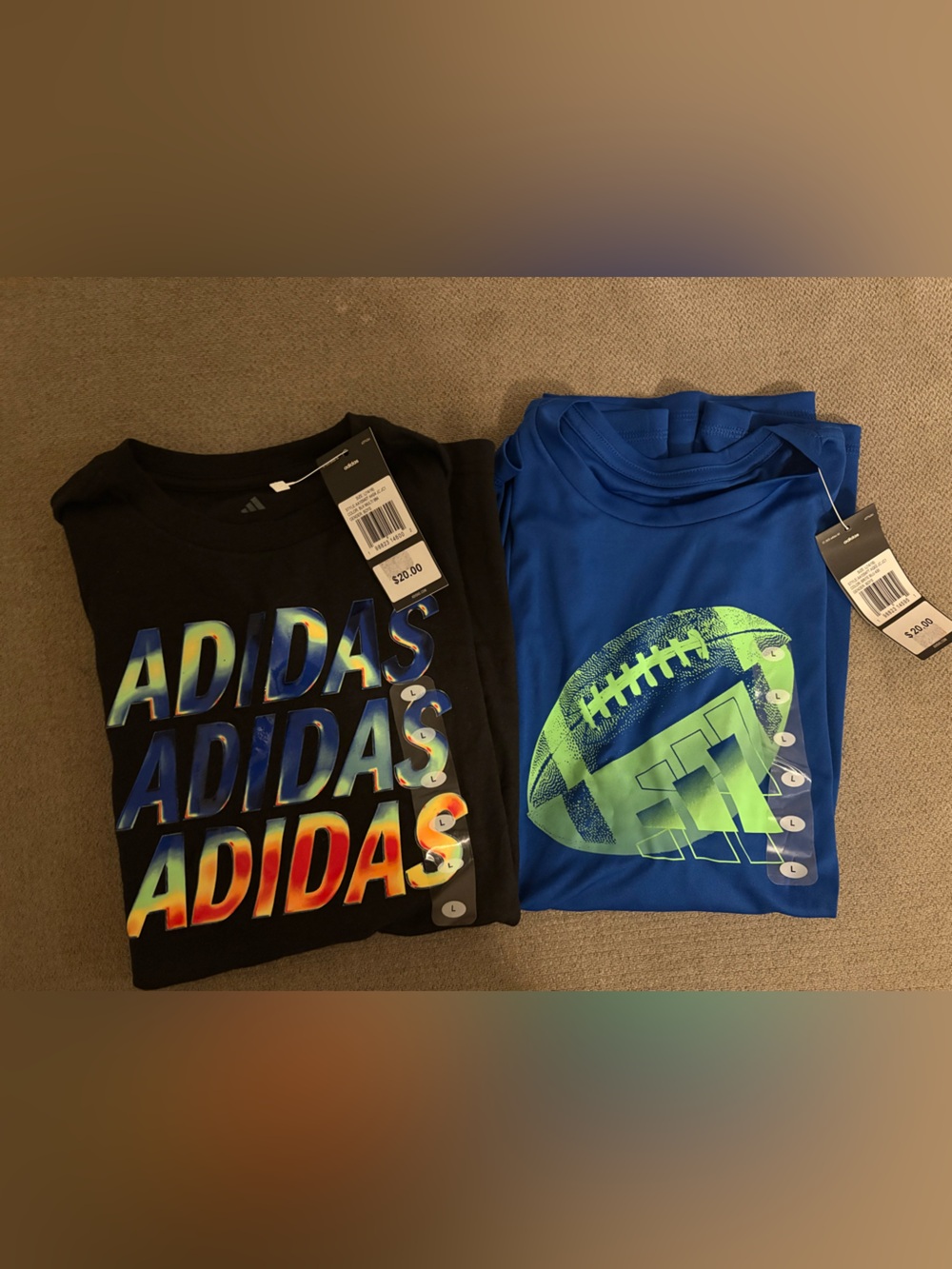 Bundle 10/12 (large) Adidas Boys' Graphic Tee Sportwear casual comfy
